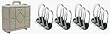 12-Pack Multimedia Stereo Headphones with Storage Case