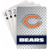 Chicago Bears Playing Cards - Diamond Plate