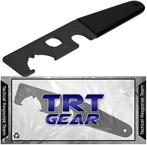 Tactical Response Team AR15 Armorer Stock Spanner Wrench with Handle