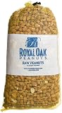 Royal Oak  Gourmet Virginia Raw Out Of The Shell Peanuts, 5 Pound Bags (Pack of 2)