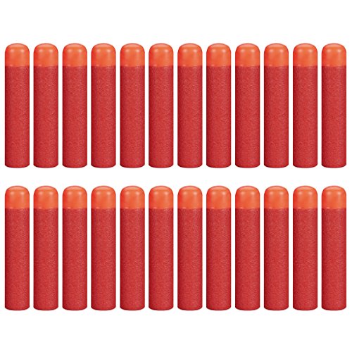 CLOURF 24 Pcs 9.5cm Nerf N-Strike Elite Mega Dart Refill Pack