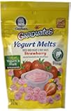 Gerber Graduates Yogurt Melts - Variety Pack of 4 (Banana Vanilla, Peach, Strawberry, Mixed Berries)