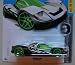 HOT WHEELS SUPER CHROMES 1/10 TEEGRAY 36/250 SHOWDOWN SCAN & RACE CARD