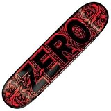 Zero Red Leaf Skateboard Deck - 7.625 in. x 31.25 in.