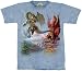 Battling Dragons The Mountain Tee Shirt Image