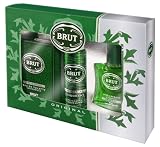 Brut - 8511304 - Coffret Brut Original: Eau de Toilette 100 ml + Après-Rasage 100 ml + Déodorant Atomiseur 200 ml