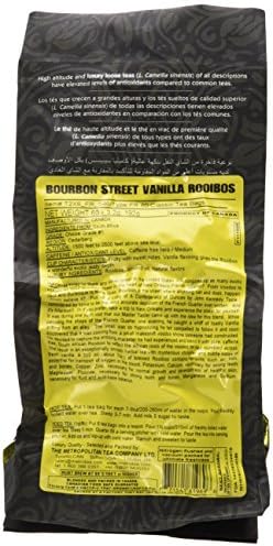 Metropolitan Tea 60 Count Classic Teabags, Bourbon St. Vanilla