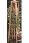 Bancroft Manhattan Obelisk, 56"Hx14"Wx14"D, CEDAR