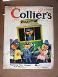 Colliers , August 12, 1933. Anthony Fraioli artwork on the cover. Scarce. Great ads. Cover is slightly tattered.