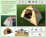 Instant Setup One Piece Camping Tent