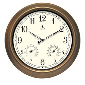 Infinity Instruments Wall Clock - The Craftsman