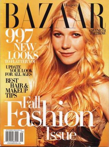 Harper's Bazaar, September 2006 - Gwyneth Paltrow, Fall Fashion Issue