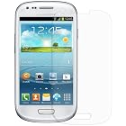 Amzer AMZ95114 Super Clear Screen Guard Protector with Cleaning Cloth for Samsung Galaxy S III mini I8190 - 1 Pack - Retail Packaging - Clear