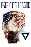 IMAGE OF Patriotic League 24X36 Canvas Giclee