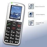 Switel-Telephone Portable Mobile Senior Grandes Touches -100dB - Compatible Appareil Auditif - Fonction Appel SOS