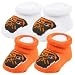Cleveland Browns Infant Orange 2-Pack Bootie Socks