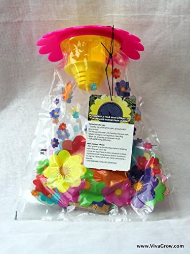 VivaTrap! Outdoor Poison Free Fly Trap with Attractant Disposable &amp; Sanitary