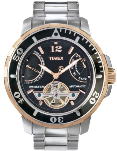 Timex Mens SL Series Automatics Stainless Steel bracelet - T2M930AU Image of Timex Mens SL Series Automatics Stainless Steel bracelet - T2M930AU