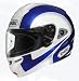 Shoei Multitec Shearwater Flip Front Helmet Tc2 Blue Medium