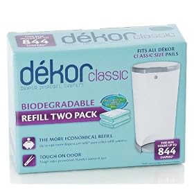 Diaper Dekor Refills - Biodegradable (2 Pack) - Regular