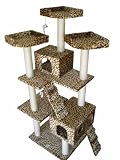 74 Jungle GYM Cat Tree Toy Condo Scratcher Post Pet Bed Furniture F2038