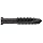 Dormer MTT-X E026/MTT-X E036 Powdered Metal Spiral Point Threading Tap, Black Oxide Finish, Round Shank With Square End, Plug Chamfer