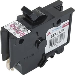 American Federal Pacific Circuit Breaker, 1-Pole 20-Amp Thick Series by 