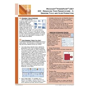 Powerpoint Trial 2007 on Com  Microsoft   Powerpoint   2007 Quick Reference Guide   Powerpoint