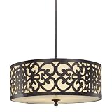 Minka Lavery Nanti 1494-357 Drum (16H x 20W) 3 Light 300 watt Pendant