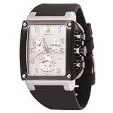 Swiss Watches:Steinhausen Men's TW524W Riviera Retro Sport Swiss Quartz White Dial Watch