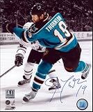 Joe Thornton San Jose Sharks Autographed/Hand Signed 8X10 Photo