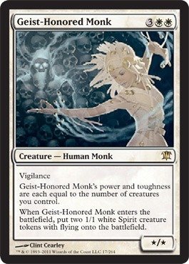 Magic: the Gathering - Geist-Honored Monk - Innistrad On Sale