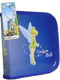 New Tinker Bell Blue Cd Case Free Charm Necklace