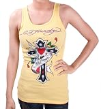 ED HARDY Christian Audigier Tattoo Womens Tank Top