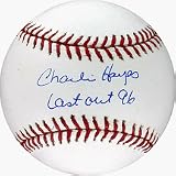 Charlie Hayes Autographed MLB Baseball with Last Out 96 Inscription