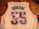 KEVIN DURRANT SIGNED AUTOGRAPHED JERSEY OKLAHOMA CITY THUNDER COA + PROOF PHOTO JSA