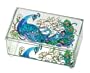 Peacock Glass Trinket Box