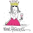 Wine Princess - White Nightshirt in a Bag