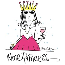 Wine Princess - White Nightshirt in a Bag