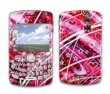 Heart Bling Design Decal Protective Skin Sticker for Blackberry Curve