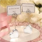 Placecard Holders Heart (30 per order) Wedding Favors