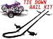 95 Motorcycle Trailer Tie Down Wheel Chock Rack Rail Hauling Kit