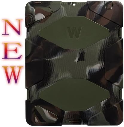 TRVELLOR Summer Newest Ipad 2 3 4 Case Winpartner Travellor A41 Non Toxic Eva Case Super 3d Protect Military-duty Case with Stand Holder Shell Cover Case Rainproof Sandproof Dirtproof Shockproof for Apple New Ipad,ipad 4 Ipad 3 Ipad 2 (CAMO OLIVE)
