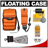 Olympus Floating Case for Waterproof Digital Cameras (Orange/Black) + Float ....