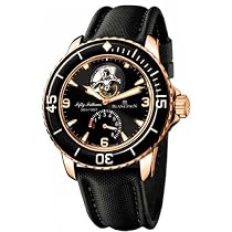 Blancpain Men's Fifty Fathoms Tourbillon Rose Gold Watch #5025.3630.52