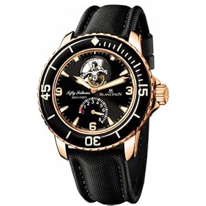 Blancpain Men's Fifty Fathoms Tourbillon Rose Gold Watch #5025.3630.52