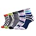 Deer Mum Men's Stripe Sports Ankle Socks