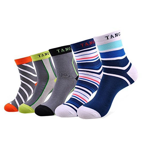 Deer Mum Men's Stripe Sports Ankle Socks