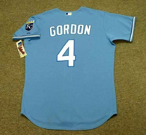 ALEX GORDON Kansas City Royals AUTHENTIC Majestic Alternate Home Baseball Jersey, 44/LARGE
