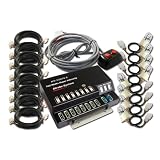160W 8 HID Bulbs Hide-A-Way Emergency Hazard Warning Strobe Lights by HK5